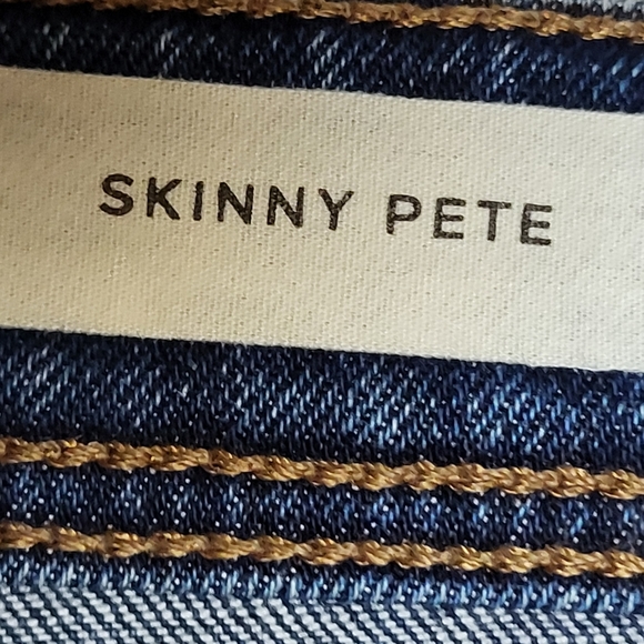 Selected Homme Men's Dark Blue Skinny Pete 3004 Jeans - Size 34 - Picture 5 of 9